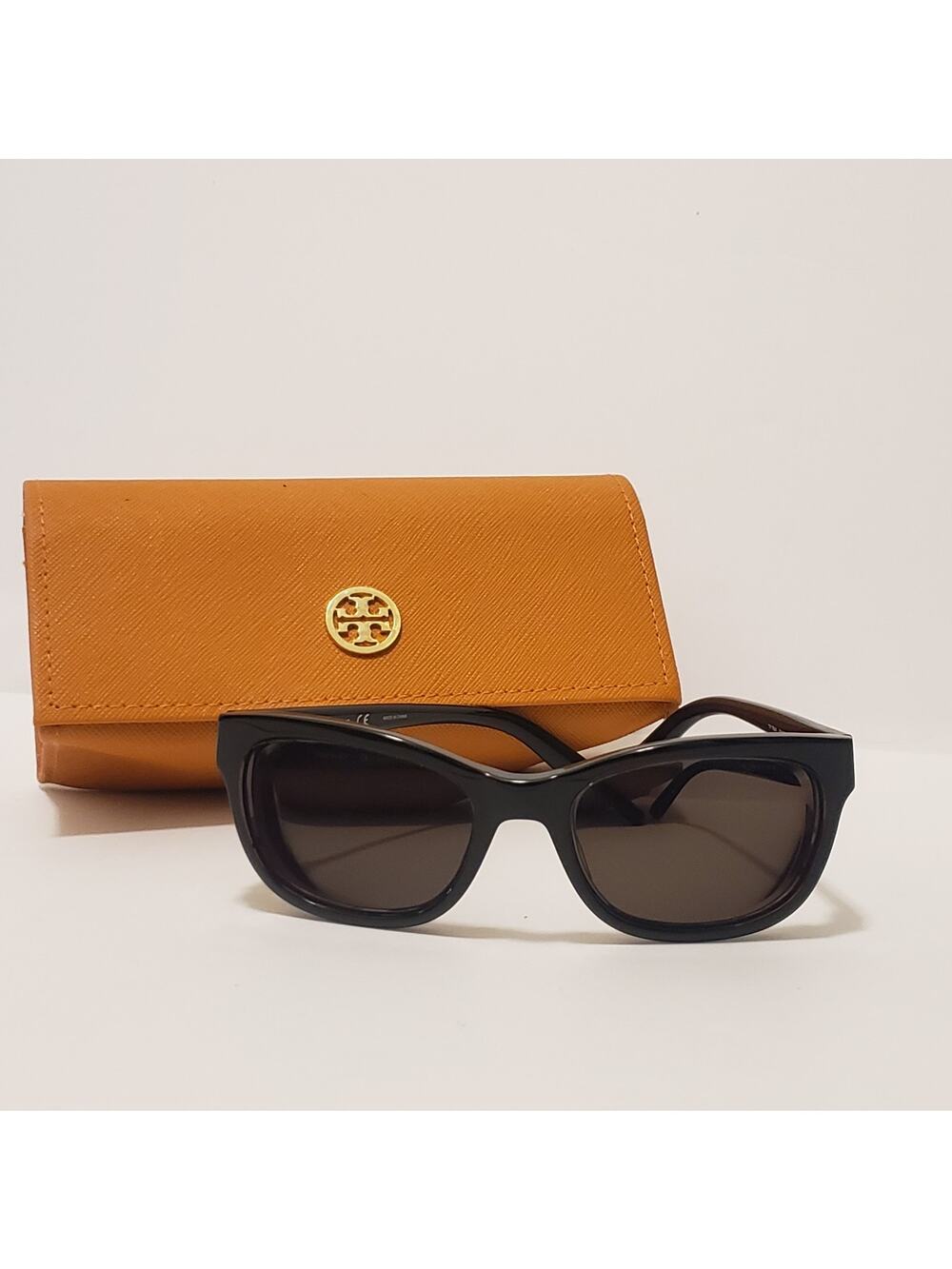 Tory Burch Pre-Used Eyeglasses TY7044 Black Frame  #E78S